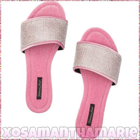 VS Velvet Bling Slides ✨ - Picture 9 of 11